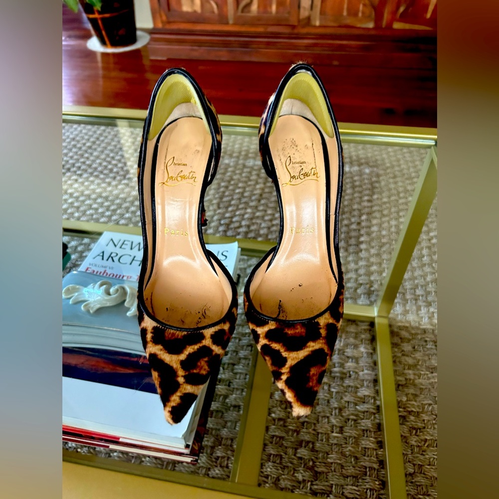 Christian Louboutin pointed toe heels - gorgeous